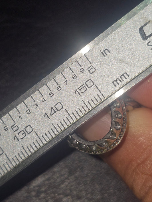 925 silver male ring