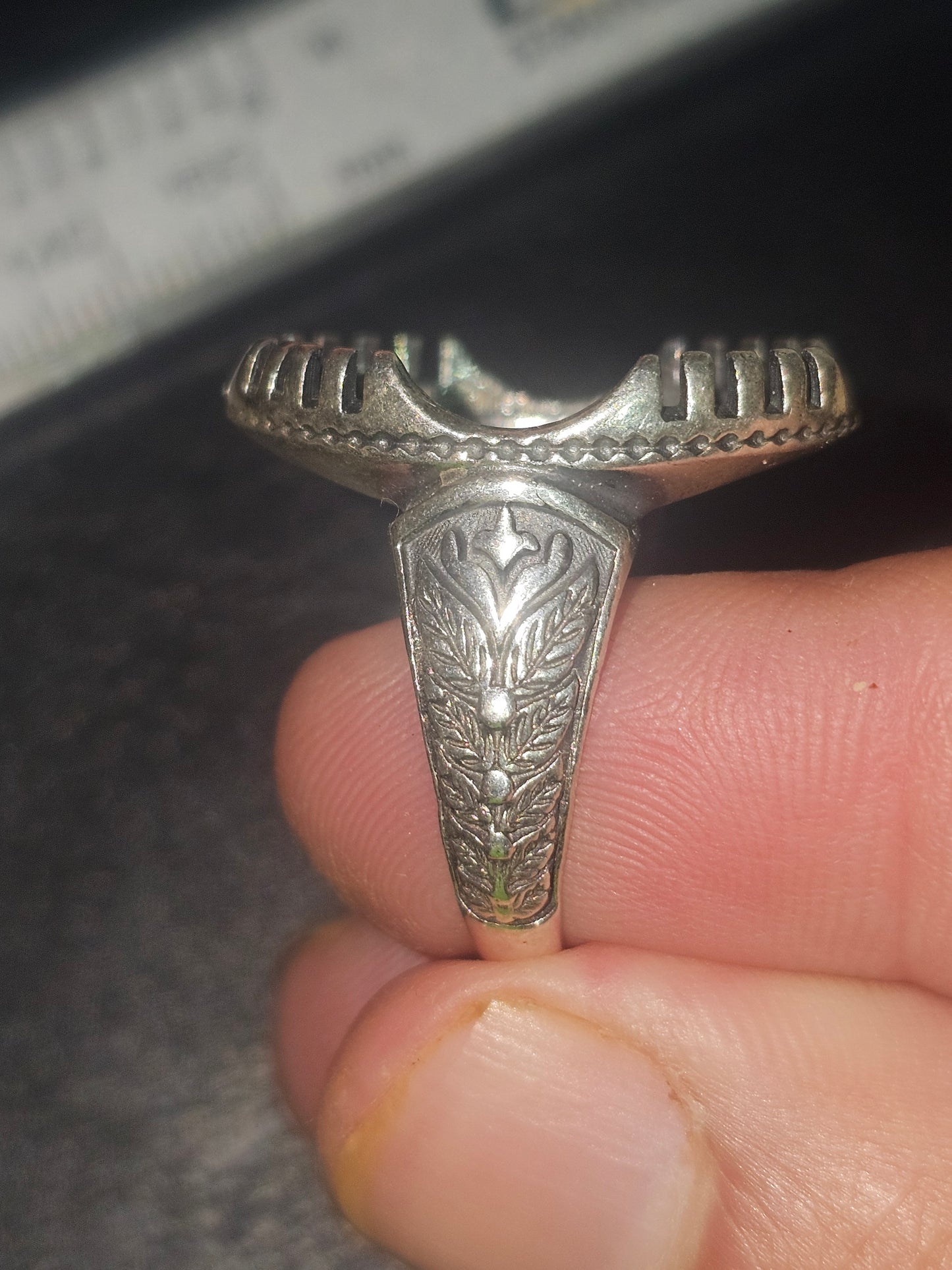 925 silver male ring