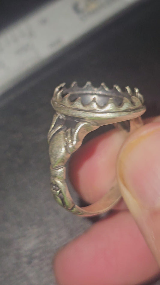 925 silver male ring