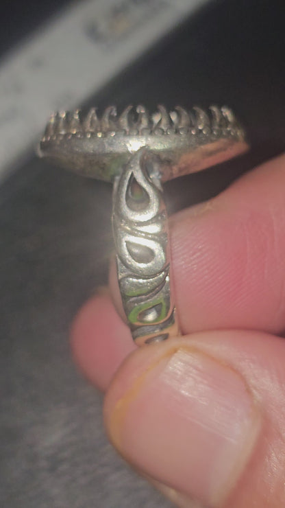 925 silver male ring