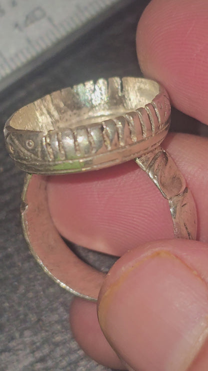 925 silver male ring