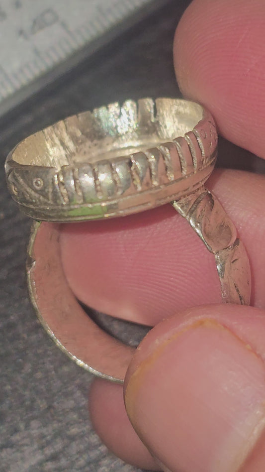 925 silver male ring