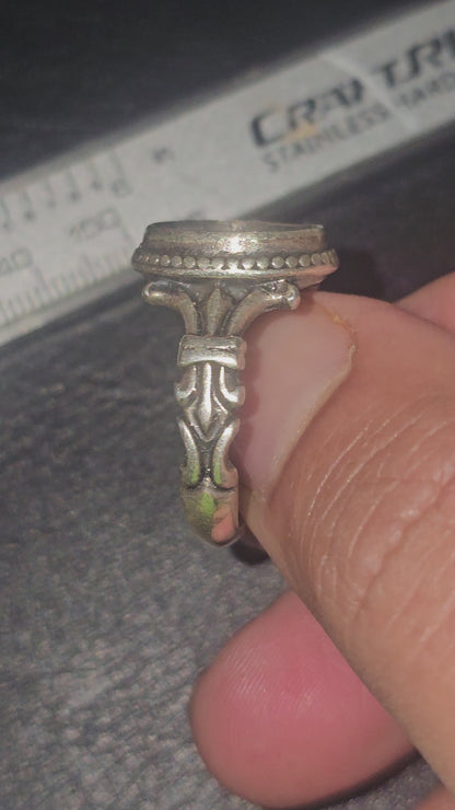 925 silver male ring