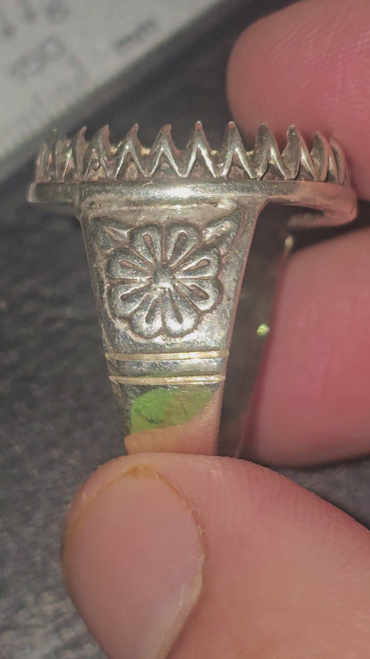 925 silver male ring