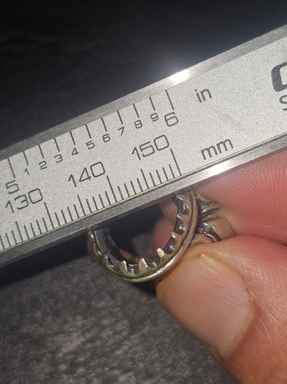 925 silver male ring