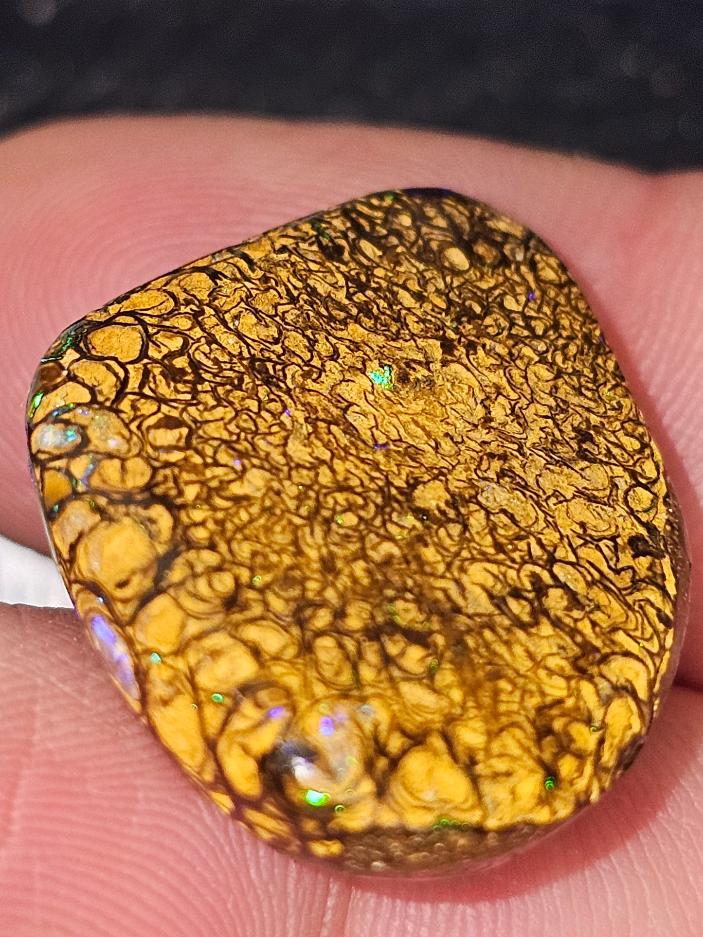 37.75 Boulder opal double side