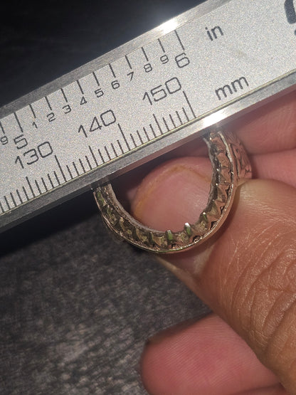 925 silver male ring