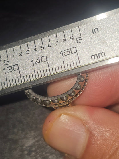 925 silver male ring