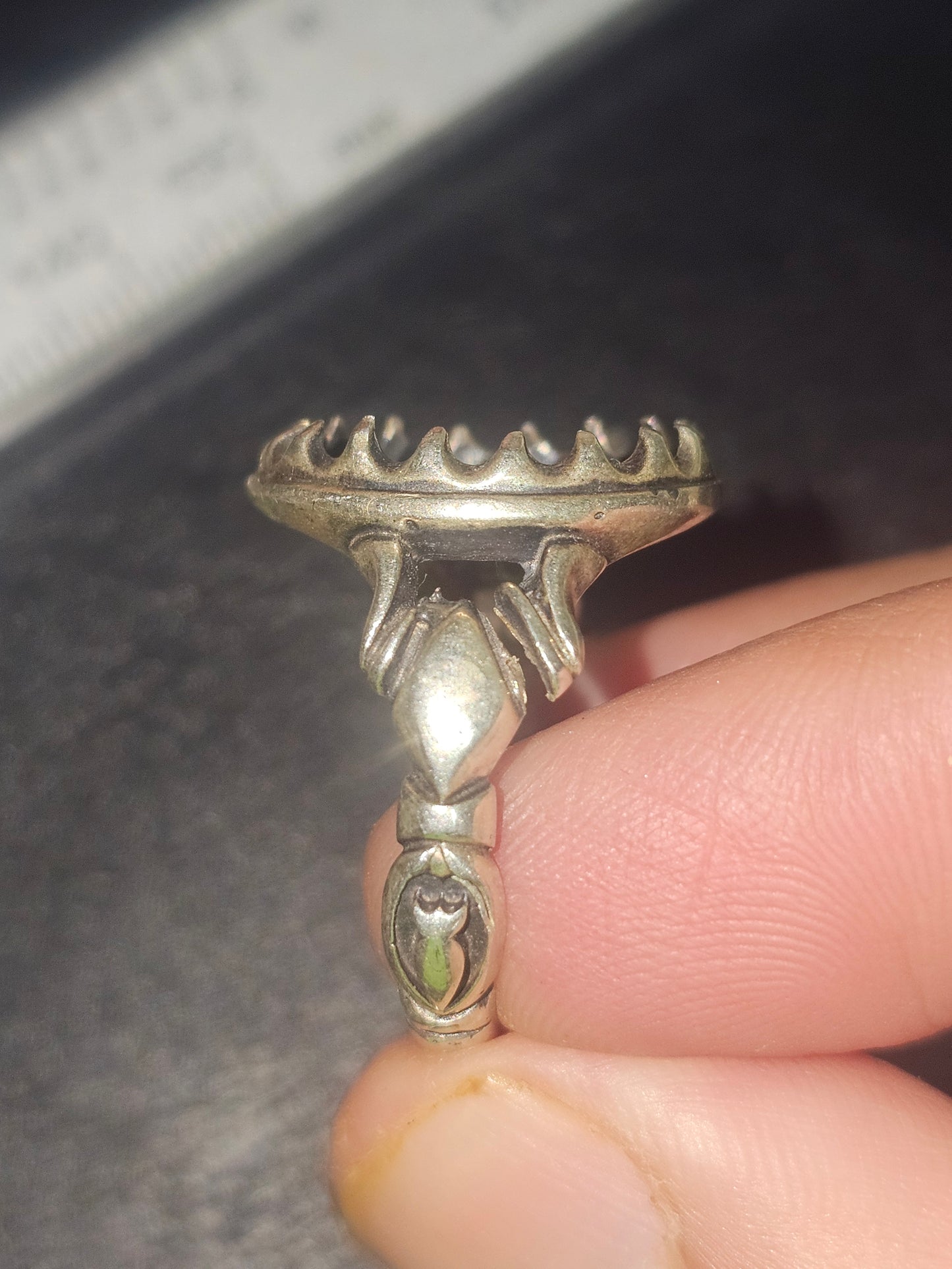 925 silver male ring