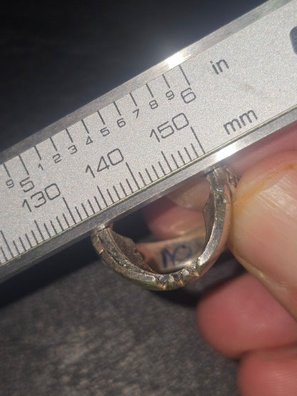 925 silver male ring