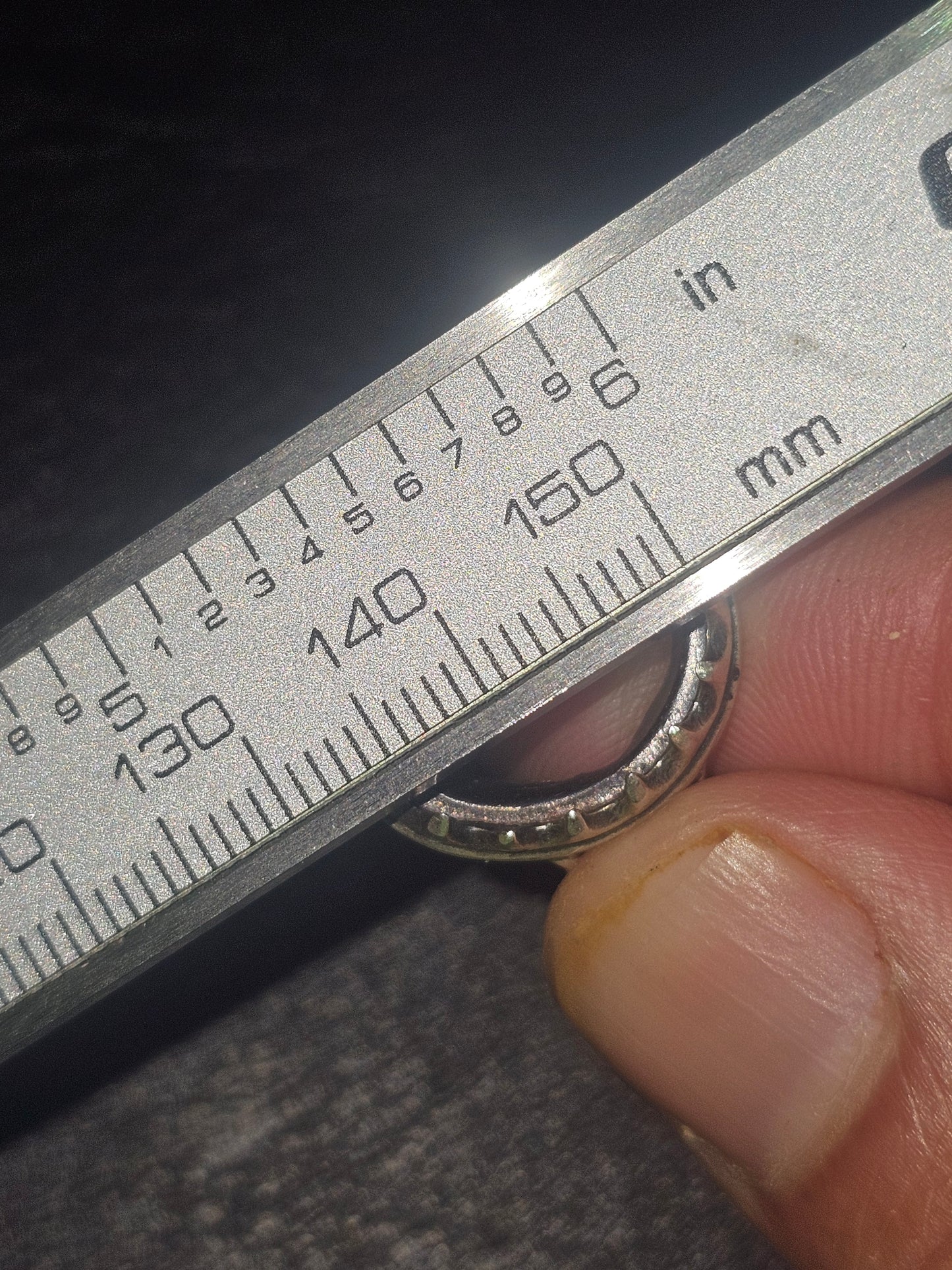 925 silver male ring