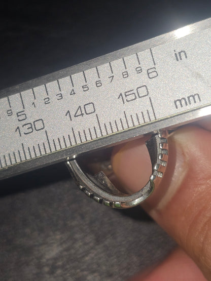 925 silver male ring