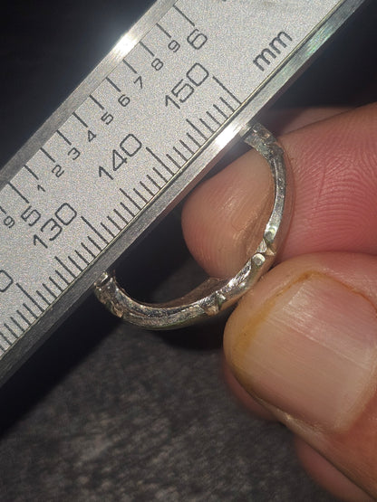 925 silver male ring