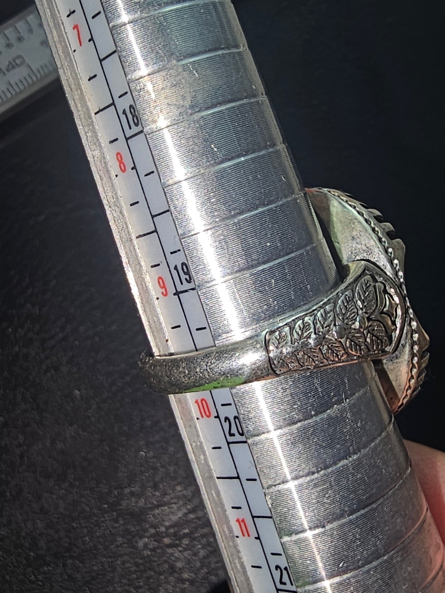 925 silver male ring